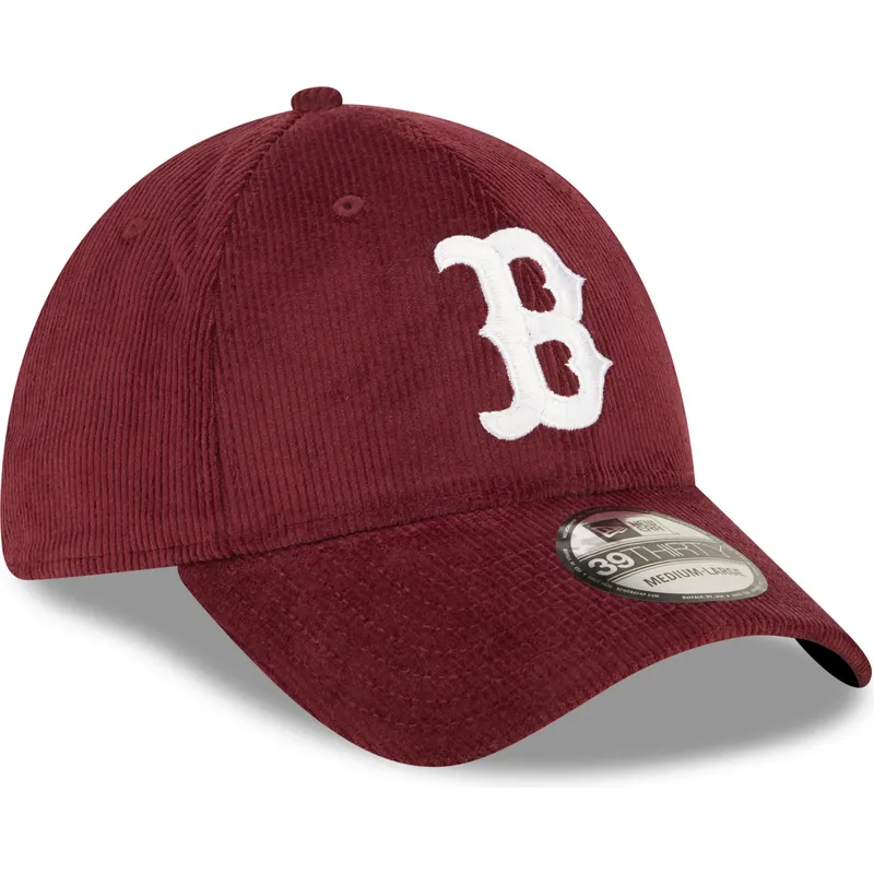 cepice-zaoblena-cervena-prilehava-39thirty-cord-boston-red-sox-mlb-new-era