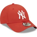 cepice-zaoblena-cervena-nastavitelny-9forty-league-essential-new-york-yankees-mlb-new-era