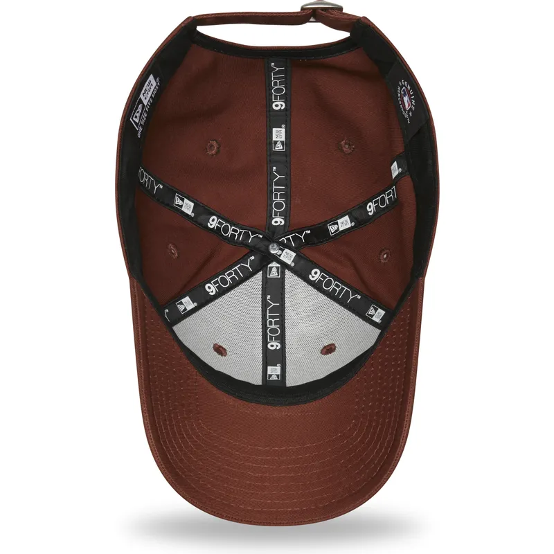 cepice-zaoblena-hneda-nastavitelny-9forty-league-essential-new-york-yankees-mlb-new-era