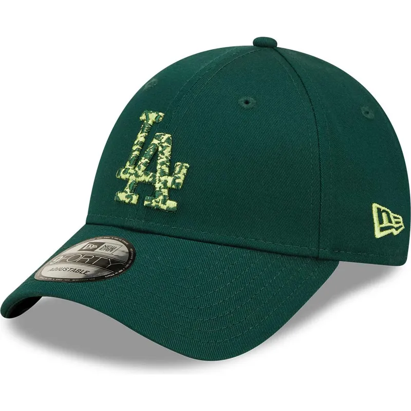 cepice-zaoblena-zelena-nastavitelny-9forty-seasonal-infill-los-angeles-dodgers-mlb-new-era