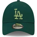 cepice-zaoblena-zelena-nastavitelny-9forty-seasonal-infill-los-angeles-dodgers-mlb-new-era