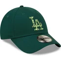 cepice-zaoblena-zelena-nastavitelny-9forty-seasonal-infill-los-angeles-dodgers-mlb-new-era
