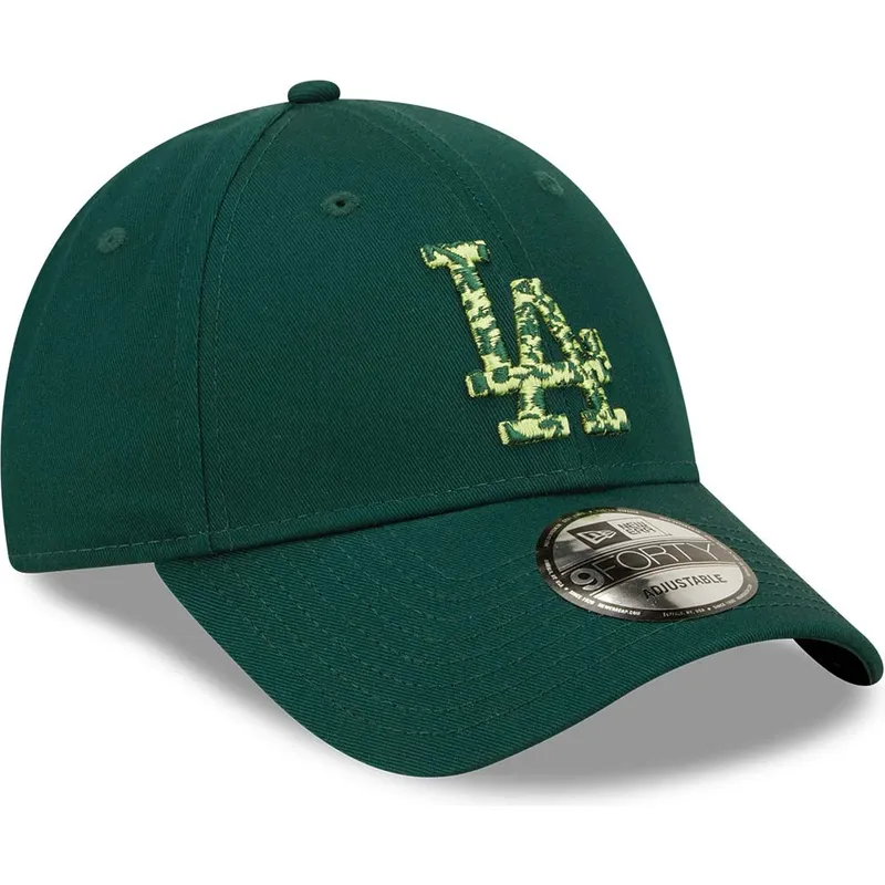 cepice-zaoblena-zelena-nastavitelny-9forty-seasonal-infill-los-angeles-dodgers-mlb-new-era