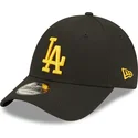 cepice-zaoblena-cerna-nastavitelny-9forty-league-essential-los-angeles-dodgers-mlb-new-era