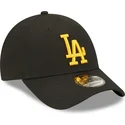 cepice-zaoblena-cerna-nastavitelny-9forty-league-essential-los-angeles-dodgers-mlb-new-era