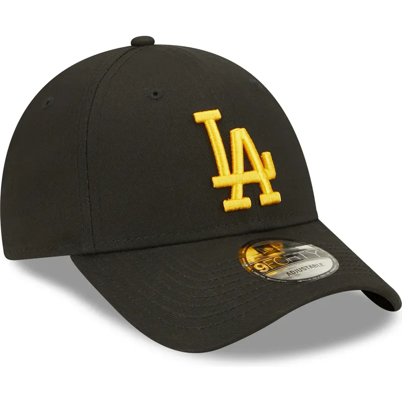 cepice-zaoblena-cerna-nastavitelny-9forty-league-essential-los-angeles-dodgers-mlb-new-era