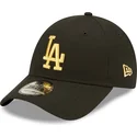 cepice-zaoblena-cerna-nastavitelny-dorado-9forty-metallic-los-angeles-dodgers-mlb-new-era