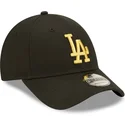 cepice-zaoblena-cerna-nastavitelny-dorado-9forty-metallic-los-angeles-dodgers-mlb-new-era