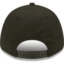 schwarze-9forty-neon-pack-repreve-snapback-kappe-mit-gebogenem-schirm-und-blauem-logo-der-los-angeles-dodgers-mlb-von-new-era