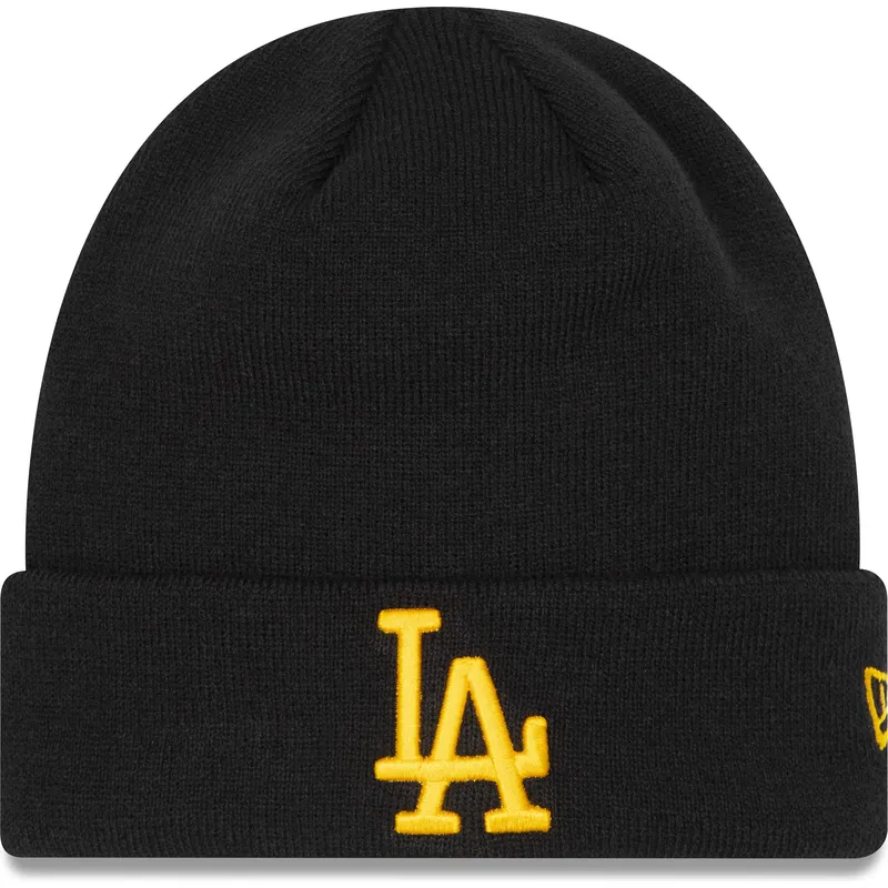 cap-black-league-essential-cuff-los-angeles-dodgers-mlb-new-era