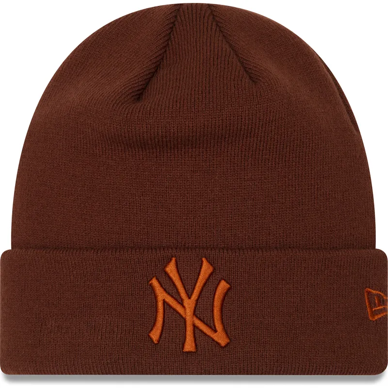cepice-hneda-league-essential-cuff-new-york-yankees-mlb-new-era