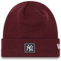 new-era-team-cuff-new-york-yankees-mlb-maroon-beanie
