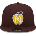 cepice-rovna-cervena-snapback-9fifty-ny-apple-new-york-yankees-mlb-new-era