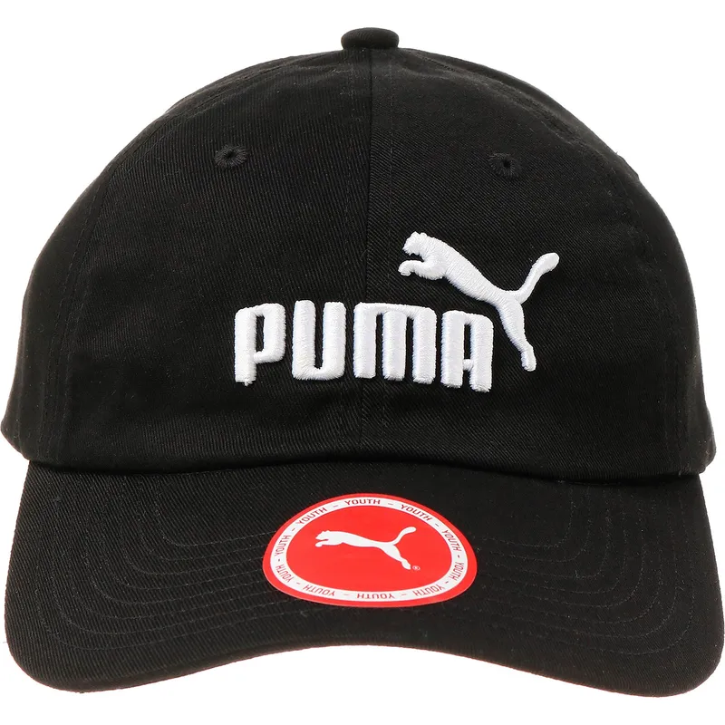 cepice-zaoblena-cerna-nastavitelny-pro-deti-essentials-puma