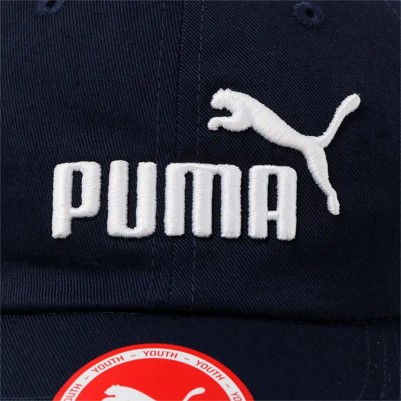 puma-essentials-verstellbare-kinderkappe-in-marineblau