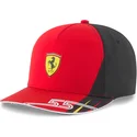 cepice-zaoblena-cervena-snapback-sf-carlos-sainz-ferrari-formula-1-puma