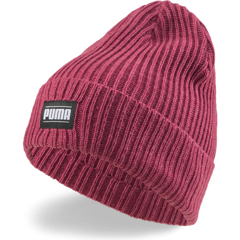 cepice-cervena-ribbed-classic-cuff-puma cepice-cervena-ribbed-classic-cuff-puma