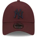 cepice-zaoblena-cervena-nastavitelny-9forty-league-essential-new-york-yankees-mlb-new-era