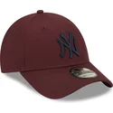 cepice-zaoblena-cervena-nastavitelny-9forty-league-essential-new-york-yankees-mlb-new-era