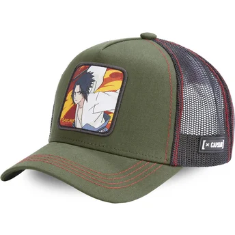 cepice-zaoblena-zelena-snapback-fir1-sasuke-uchiha-naruto-capslab