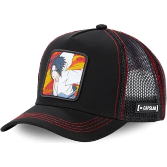 cepice-zaoblena-cerna-snapback-fir2-sasuke-uchiha-naruto-capslab