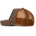 braune-trucker-mutze-buffel-hard-hardwood-the-farm-von-goorin-bros