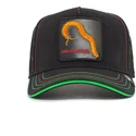 goorin-bros-schwarze-und-grune-trucker-kappe-ciempies-one-hundred-bug-blaster-the-farm