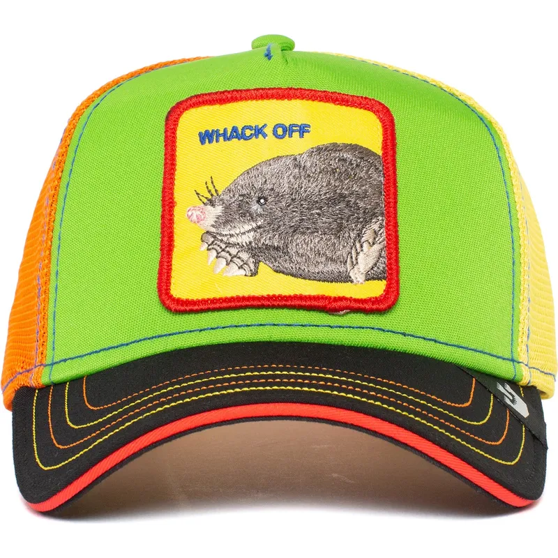 cepice-zaoblena-zelena-snapback-whack-off-holey-moley-the-farm-goorin-bros
