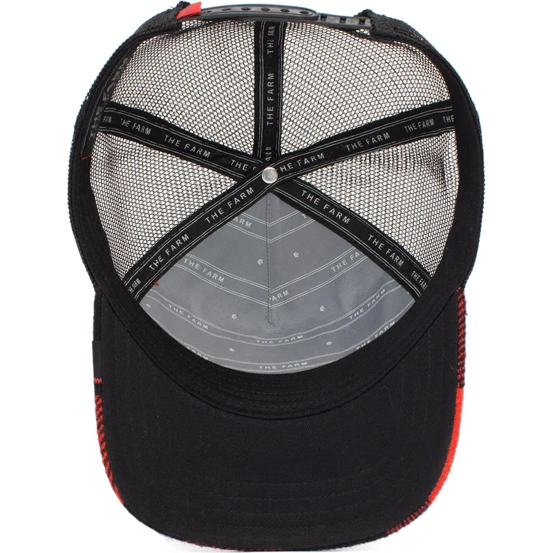 cepice-zaoblena-cervena-snapback-lady-plaidy-bug-the-farm-goorin-bros