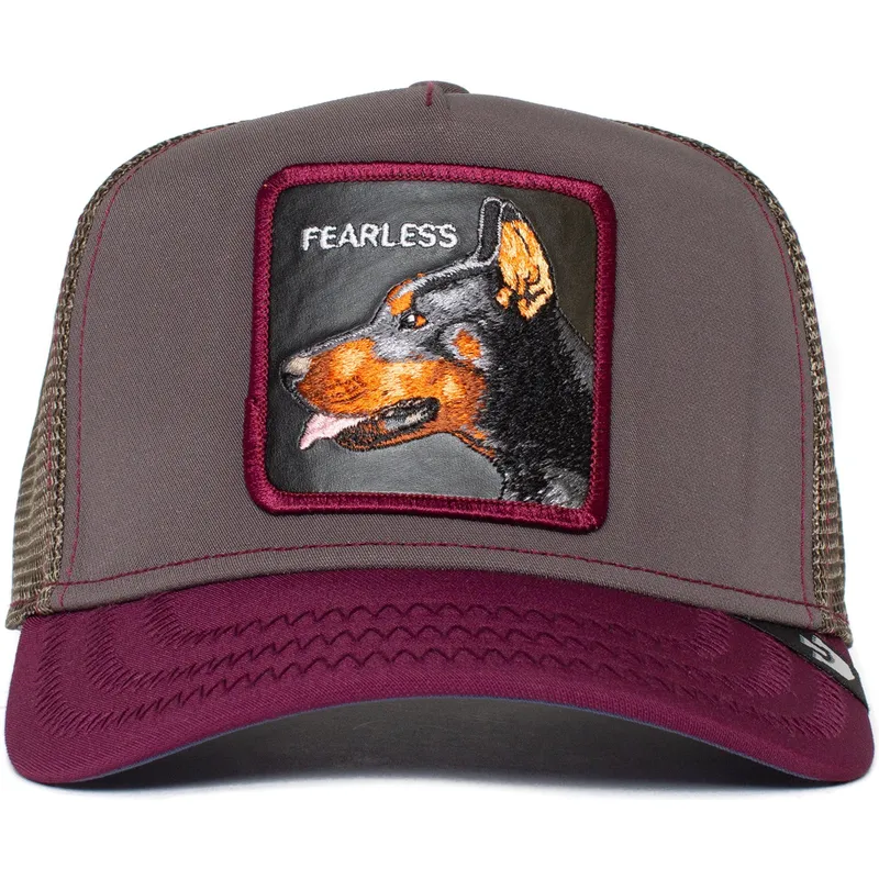 goorin-bros-fearless-true-true-the-farm-dobermann-hund-grau-und-kastanienbraun-trucker-cap