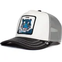 weisse-und-schwarze-trucker-kappe-tiger-king-sparkle-the-farm-von-goorin-bros
