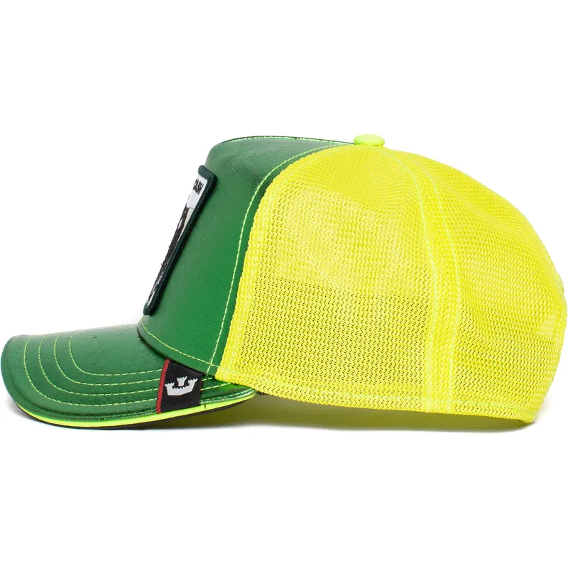 cepice-zaoblena-zelena-snapback-cash-shine-metallic-the-farm-goorin-bros