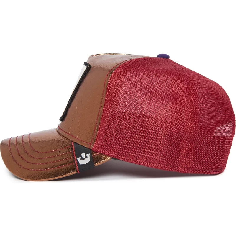 cepice-zaoblena-oranzova-snapback-spotlight-metallic-the-farm-goorin-bros