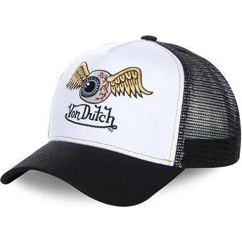 Cap zaoblená white snapback Von Dutch