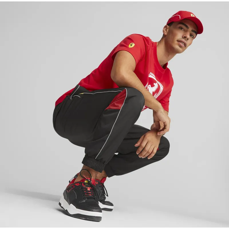 cepice-zaoblena-cervena-nastavitelny-sptwr-race-b-ferrari-formula-1-puma