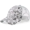 puma-akademie-bedruckte-graue-snapback-trucker-kappe