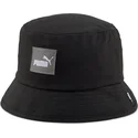 schwarzer-kinderhut-core-logo-von-puma