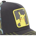 cepice-zaoblena-cerna-snapback-pkm2-ele1-pikachu-pokemon-capslab