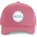 cepice-zaoblena-cervena-snapback-kustom-kulture-col-rasp-von-dutch