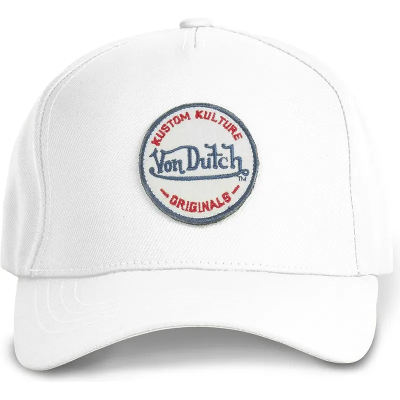 cepice-zaoblena-bila-snapback-kustom-kulture-col-whi1-von-dutch