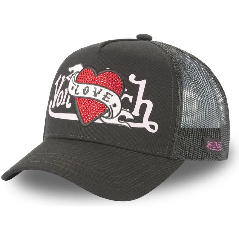 cepice-zaoblena-zadne-zvire-cerna-snapback-love-lovu-nr-von-dutch