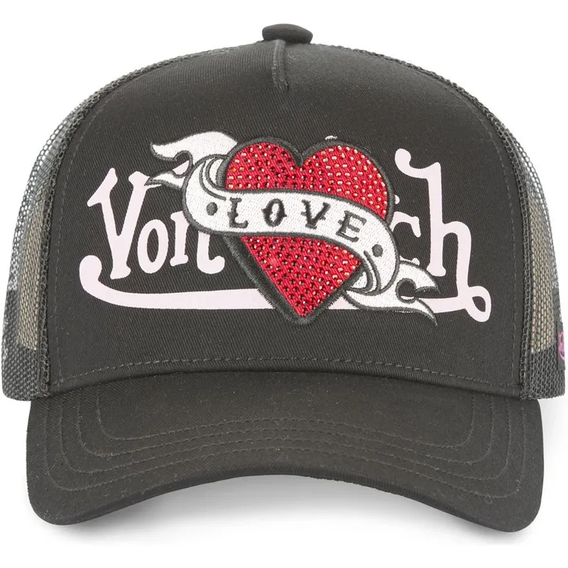 cepice-zaoblena-zadne-zvire-cerna-snapback-love-lovu-nr-von-dutch