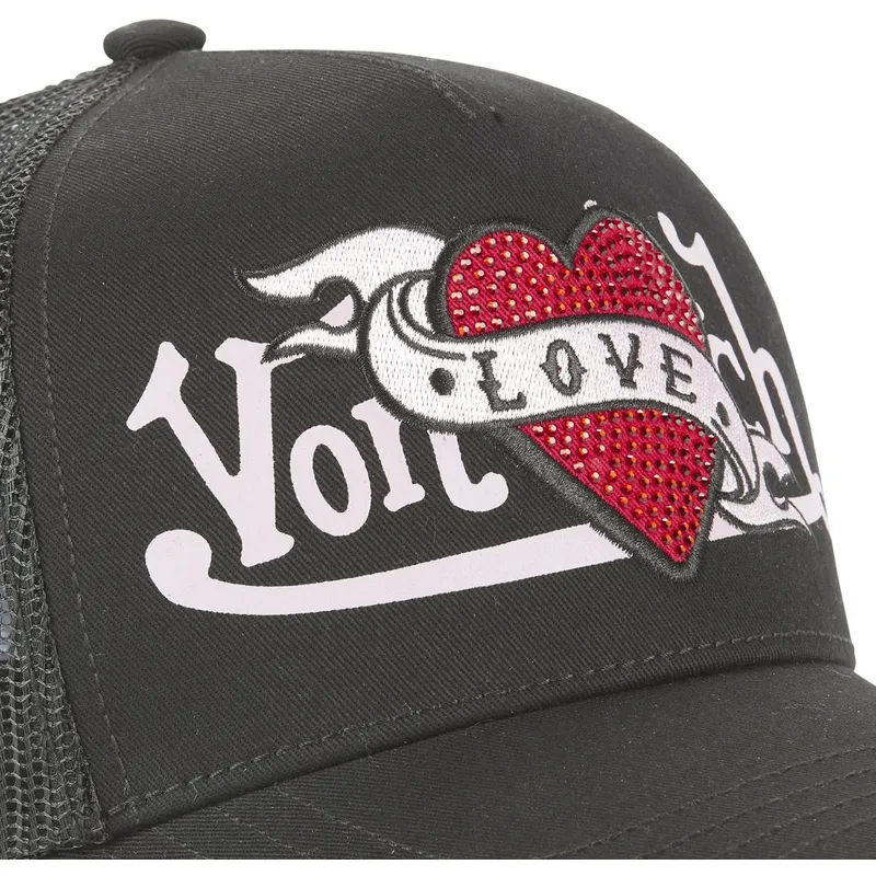 cepice-zaoblena-zadne-zvire-cerna-snapback-love-lovu-nr-von-dutch