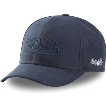 cepice-zaoblena-namornicka-modra-snapback-suedine1-von-dutch