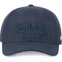 cepice-zaoblena-namornicka-modra-snapback-suedine1-von-dutch