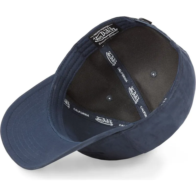 cepice-zaoblena-namornicka-modra-snapback-suedine1-von-dutch