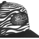 cepice-zaoblena-cerna-snapback-zebr-wnr-von-dutch