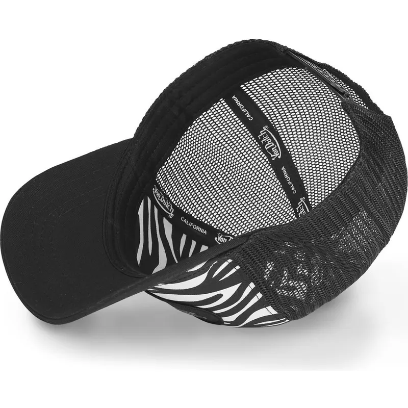 cepice-zaoblena-cerna-snapback-zebr-wnr-von-dutch