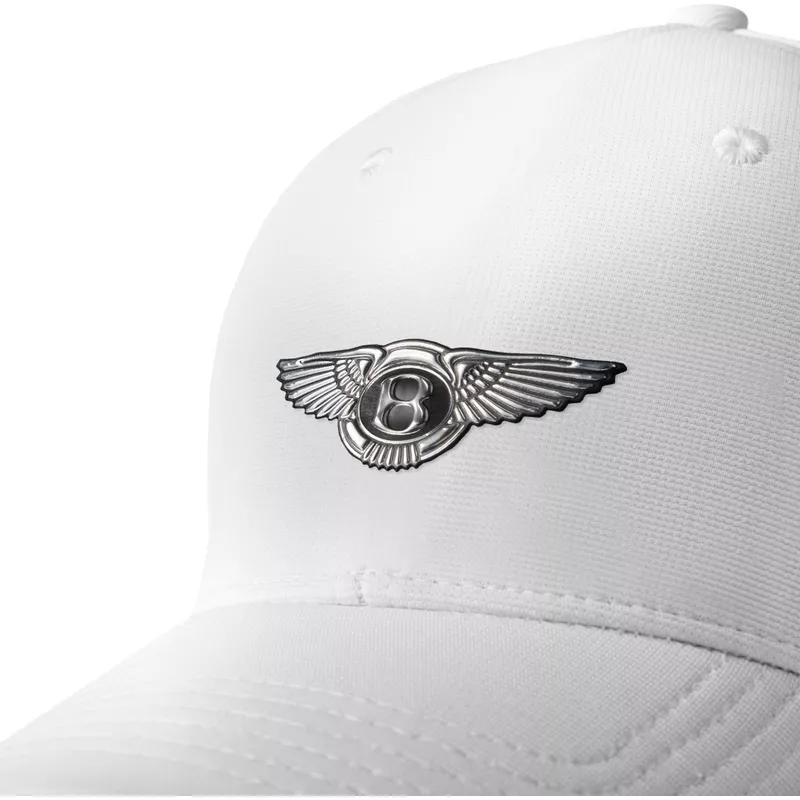 bentley-curved-brim-b7cw-golf-white-fitted-cap
