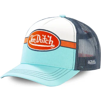 Čepice zaoblená žádné zvíře modrá snapback , APIL BLU Von Dutch